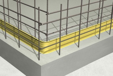 Các vị trí mạch ngừng cần sử dụng băng cản nước PVC chống thấm